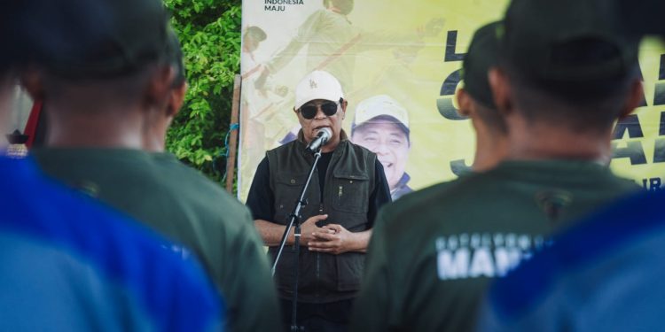 Paman Birin Lepas Lomba Gerak Jalan 20 Km, Tiap Regu Diberi Rp5 Juta