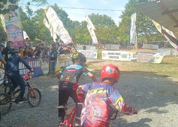 Peringati HUT Kemerdekaan, Digelar Kejuaraan BMX Super Cross Bakayuh Bahimat