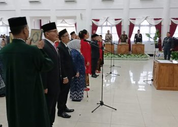 25 Anggota DPRD Barsel Periode 2024-2029 Dilantik, 10 Orang Pendatang Baru
