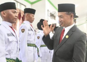Sekda Berharap Anggota Paskibraka Jadi Agen Perubahan dan Tauladan bagi Generasi Muda