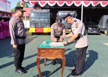 Polres HST Rotasi Wakapolres dan Sejumlah Kapolsek