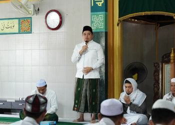Safari Jumat di Masjid Al Mujahid Desa Lok Besar, Aulia Ajak Masyarakat Makmurkan Masjid