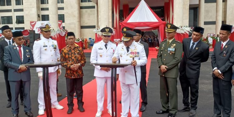 Kantor Bupati Kotabaru di Sebelimbingan Diresmikan