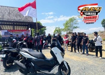 Sejumlah Komunitas Motor Jajal Ketangguhan NMAX Turbo di Touring Merdeka, Begini Tanggapannya
