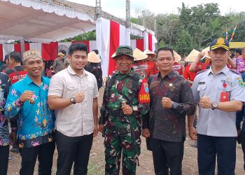 Arhensa Apresiasi Sinergi TNI dan Masyarakat Dalam Membangun Desa