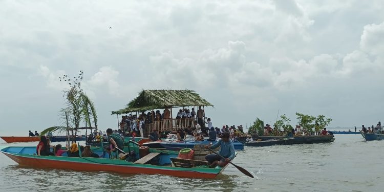 Festival Budaya Saijaan Tampilkan Pesta Adat Selamatan Leut Suku Bajau