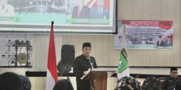 Pemkab Tanbu Sosialisasikan Regulasi Pemetaan dan Evaluasi Kerjasama Daerah