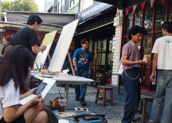 Jangan Lewatkan Live Painting dan Kriya bersama Mantra Kolektifun dan PRMelukisSs