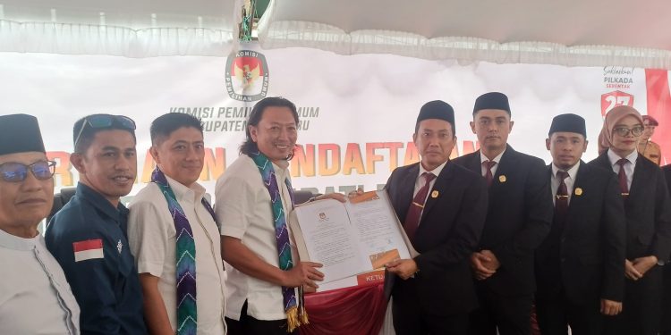 Maju Lewat Jalur Independen, Iqbal Yudiannoor-Surya Wahyudi Daftar ke KPU