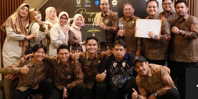 Mantap! Pemkab Tanbu Raih Juara II Geospasial Award Tahun 2024