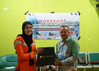 CSR PT Borneo Indobara Dampingi Workshop Tata Kelola Kelembagaan KSPAMS Desa Makmur Kecamatan Sungai Loban