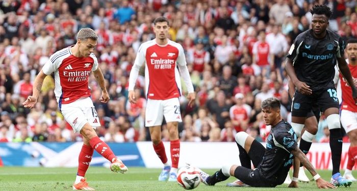 Arsenal Gilas Leverkusen 4-1 di Laga Pramusim