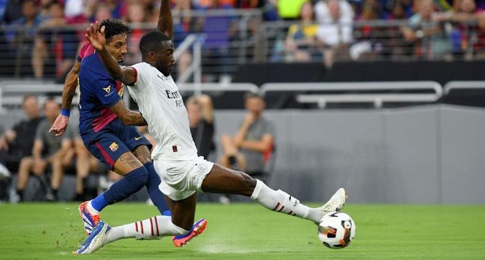Barcelona vs AC Milan di Laga Pramusim 2024-2025: Berakhir 2-2, Rossoneri Menang Adu Penalti