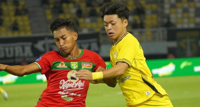 Persebaya vs Barito Putera di Liga 1: Lawan 10 Pemain, Bajul Ijo Susah Payah Menang 2-1