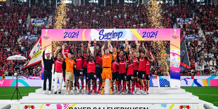 Bayer Leverkusen vs VfB Stuttgart di Piala Super Jerman 2024: Die Werkself Juara via Adu Penalti!