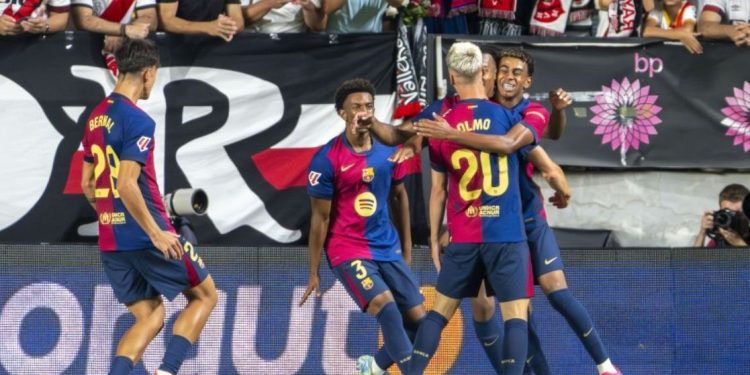 Rayo Vallecano vs Barcelona di Liga Spanyol: Gol Dani Olmo Antar Blaugrana Menang 2-1!