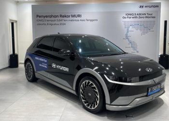 Hyundai Ioniq 5 Buatan Bekasi Cetak Rekor Perjalanan 5.647 Kilometer