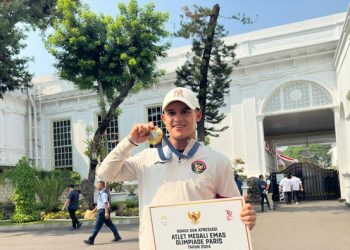 Di Istana Negara, Rizki Tegaskan Tekad Raih Emas Lagi di LA 2028!