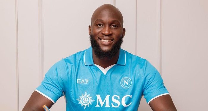 Romelu Lukaku Resmi Gabung Napoli