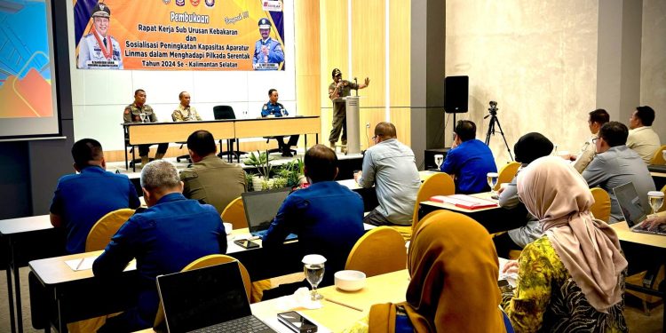 Jelang Pilkada Serentak, Satpol PP dan Damkar Mantapkan Koordinasi