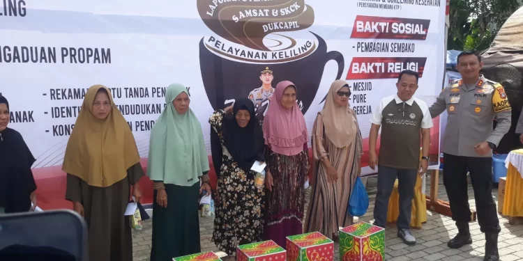 Permudah Layanan Masyarakat, Polres Tanbu Gelar “Kopi Manis” di Desa Suka Maju