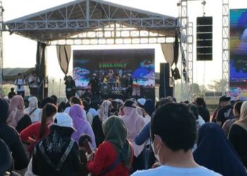 Semarak Flight Free Day Jhonlin Group di Bandara Bersujud, Begini Suasananya
