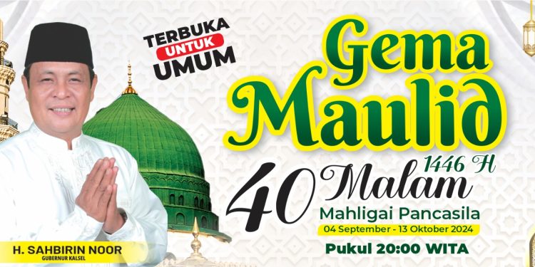 Catat Tanggalnya! Paman Birin Gelar Gema Maulid 40 Malam di Mahligai Pancasila