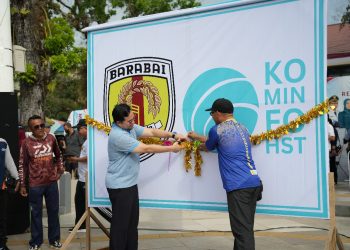 Taman Dwi Warna Barabai Terus Bersolek, Kini Dilengkapi Wifi Gratis