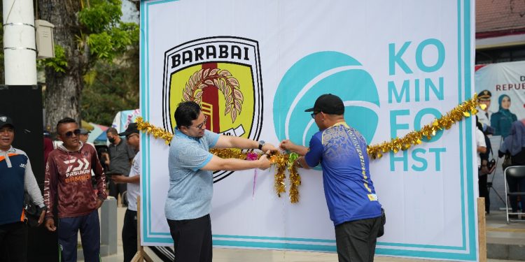 Taman Dwi Warna Barabai Terus Bersolek, Kini Dilengkapi Wifi Gratis