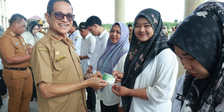 75 THL Setdakab Kotabaru Dilindungi BPJS Ketenagakerjaan