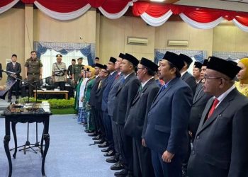 Didominasi Muka Lama, 45 Anggota DPRD Banjarmasin Periode 2024-2029 Dilantik