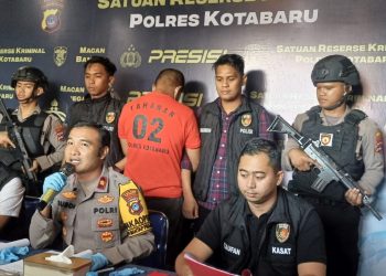 Satreskrim Polres Kotabaru Ungkap 4 Kasus Kriminal, 2 Pelaku Merupakan Residivis