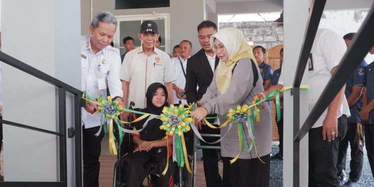 Paman Birin Resmikan Gedung Olahraga NPCI Sekaligus Pelepasan Atlet Peparnas XVII 2024