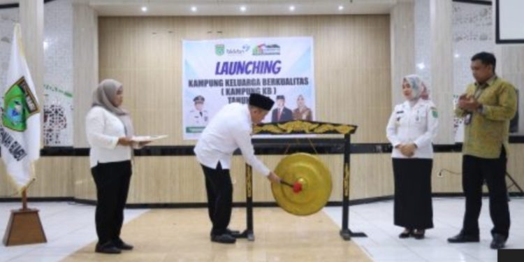 Pemkab Tanbu Launching Kampung Keluarga Berkualitas