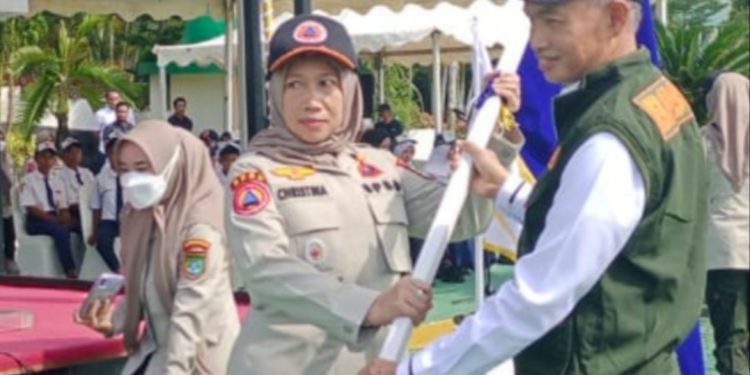 BPBD Tanbu Laksanakan Apel Siaga Bencana dan Gelar Peralatan