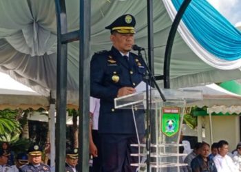Eka Safrudin Pimpin Upacara Peringatan Harhubnas Tahun 2024