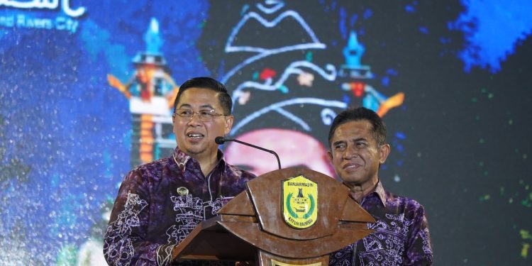 Ibnu Sina-Arifin Pamit di Momen Puncak Peringatan Harjad Ke-498 Kota Banjarmasin