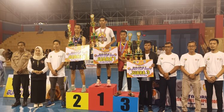 Turnamen Bola Basket Bupati Cup 2024 Berakhir, Ini Daftar Pemenangnya!