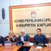 Sah! KPU Kapuas Tetapkan Lima Paslon, Besok Pencabutan Nomor Urut