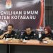 Rapat Pleno Tertutup, KPU Kotabaru Tetapkan 3 Paslon Bupati dan Wakil Bupati
