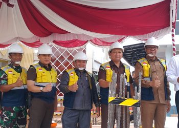 Peletakan Batu Pertama, Rumdin Kejari Kapuas Mulai Dibangun