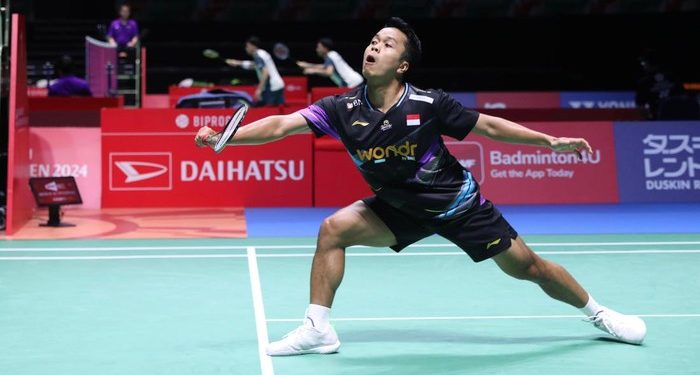 Hong Kong Open 2024: Ginting Revans atas Toma, Maju ke 16 Besar