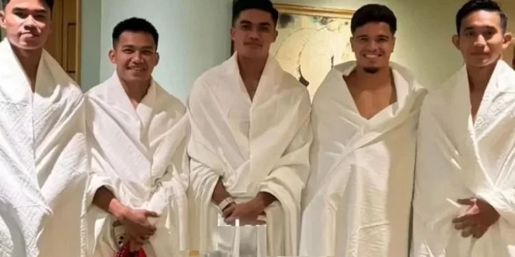 Shin Tae-yong Instruksikan Pemain Timnas Indonesia Umrah jelang Lawan Arab Saudi