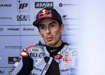 Belum Lepas Kutukan, Motor Marquez Kebakaran hingga Gagal Finis di MotoGP Mandalika 2024