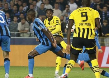 Club Brugge vs Borussia Dortmund: Ngamuk di Akhir Laga, Dortmund Menang 3-0