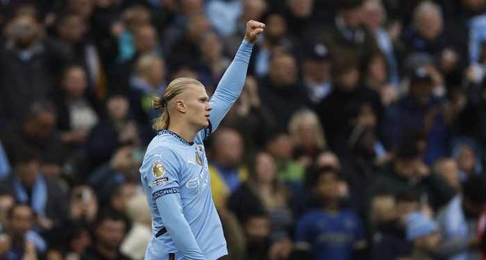 Haaland Sudah 100 Gol di Man City, Samai Rekor Ronaldo