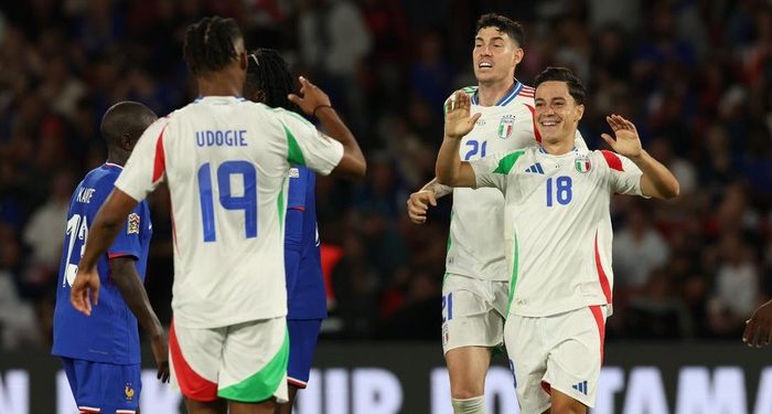 Prancis Vs Italia: Gli Azzurri Menang 3-1 di Paris