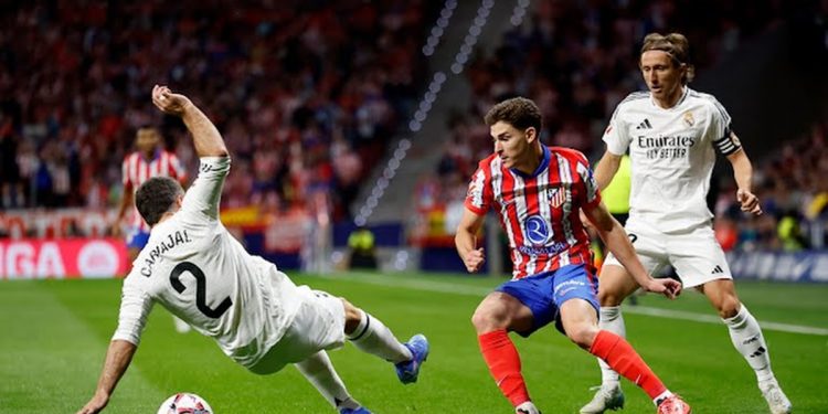 Atletico Madrid vs Real Madrid: Imbang 1-1, Kemenangan Los Blancos Buyar di Ujung Laga