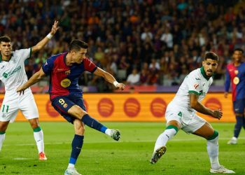 Barcelona vs Getafe di Liga Spanyol: Gol Robert Lewandowski Selamatkan Wajah Blaugrana!