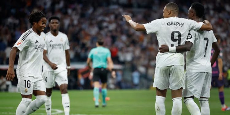 Real Madrid vs Espanyol di Liga Spanyol: Los Blancos Menang Telak 4-1